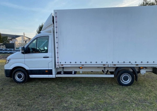 Volkswagen Crafter cena 77490 przebieg: 136196, rok produkcji 2017 z Osiek małe 121